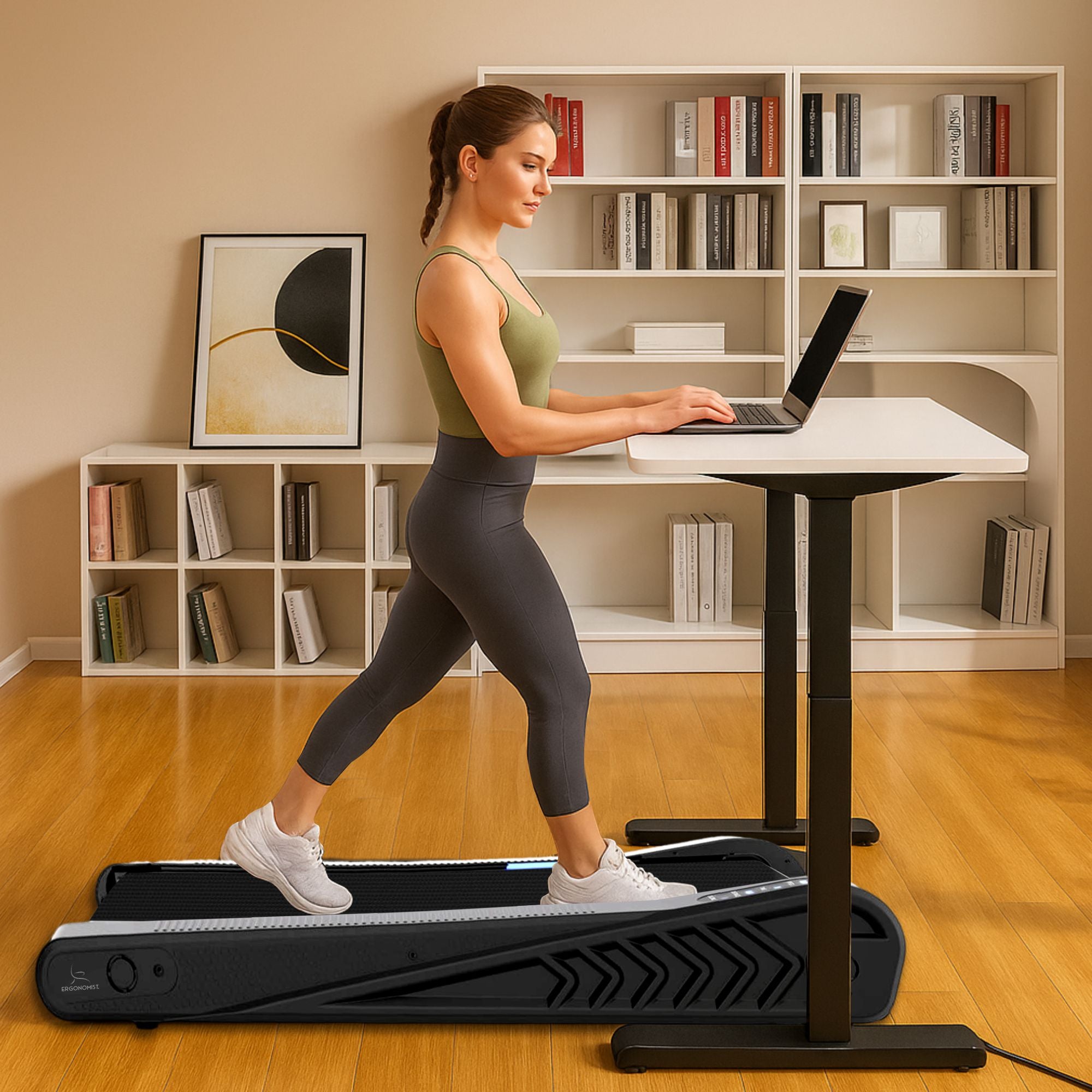 Electric Desk & Walking Pad Bundle