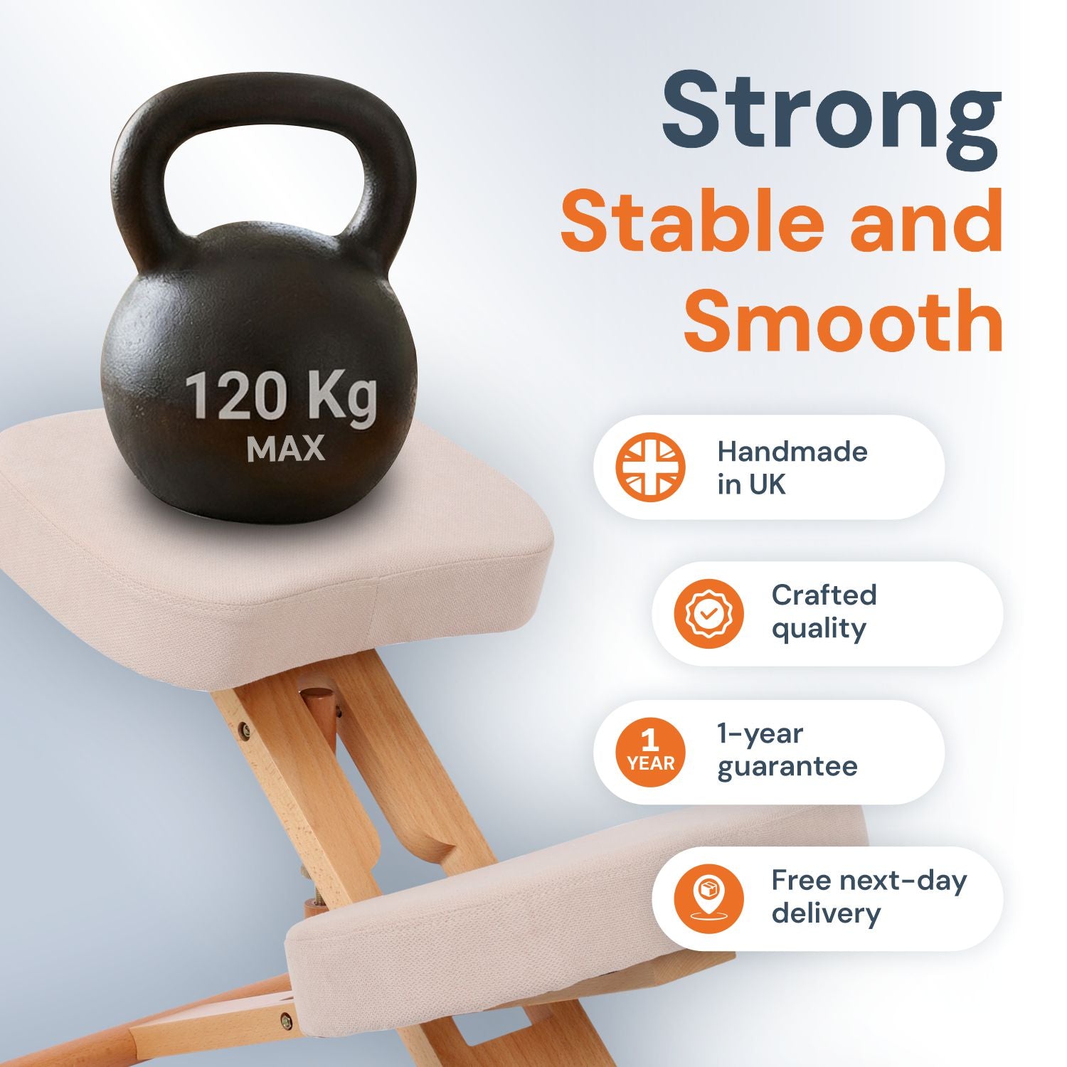 Memory Foam Kneeling Chair | Posture