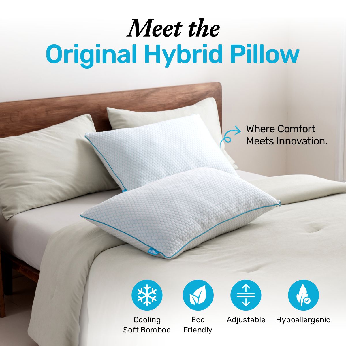 Memory Foam Hybrid Pillow