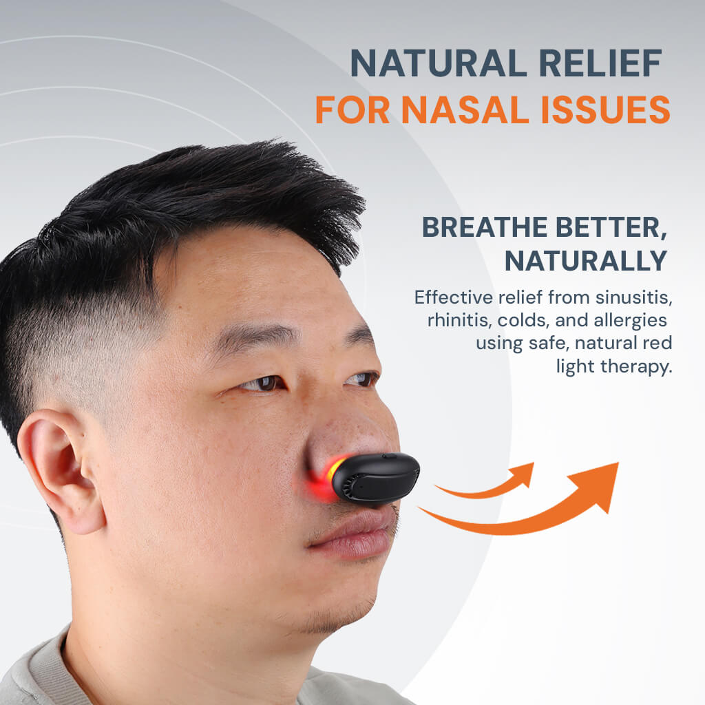 Red Light Therapy Device for Nasal Allergy & Rhinitis