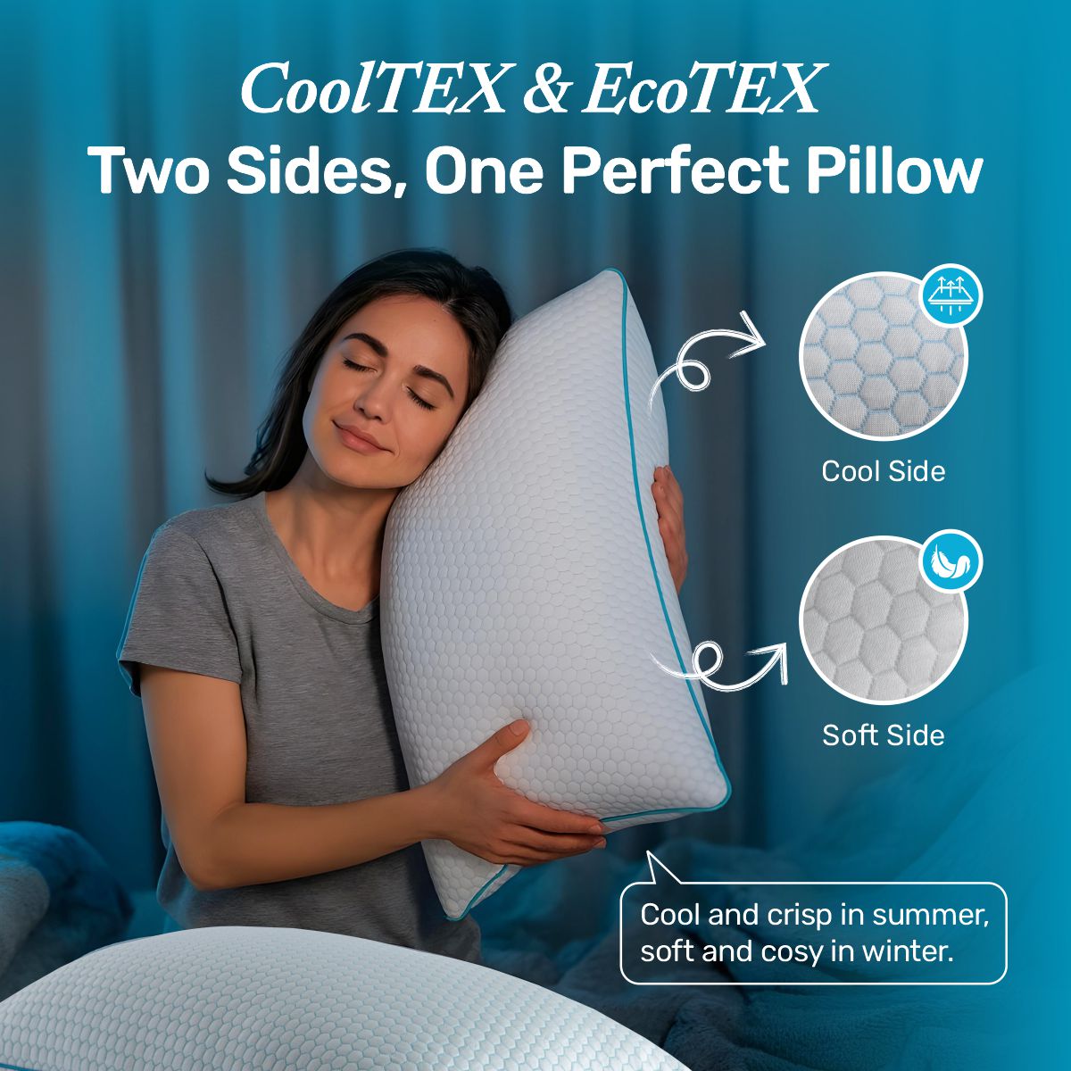 Memory Foam Hybrid Pillow