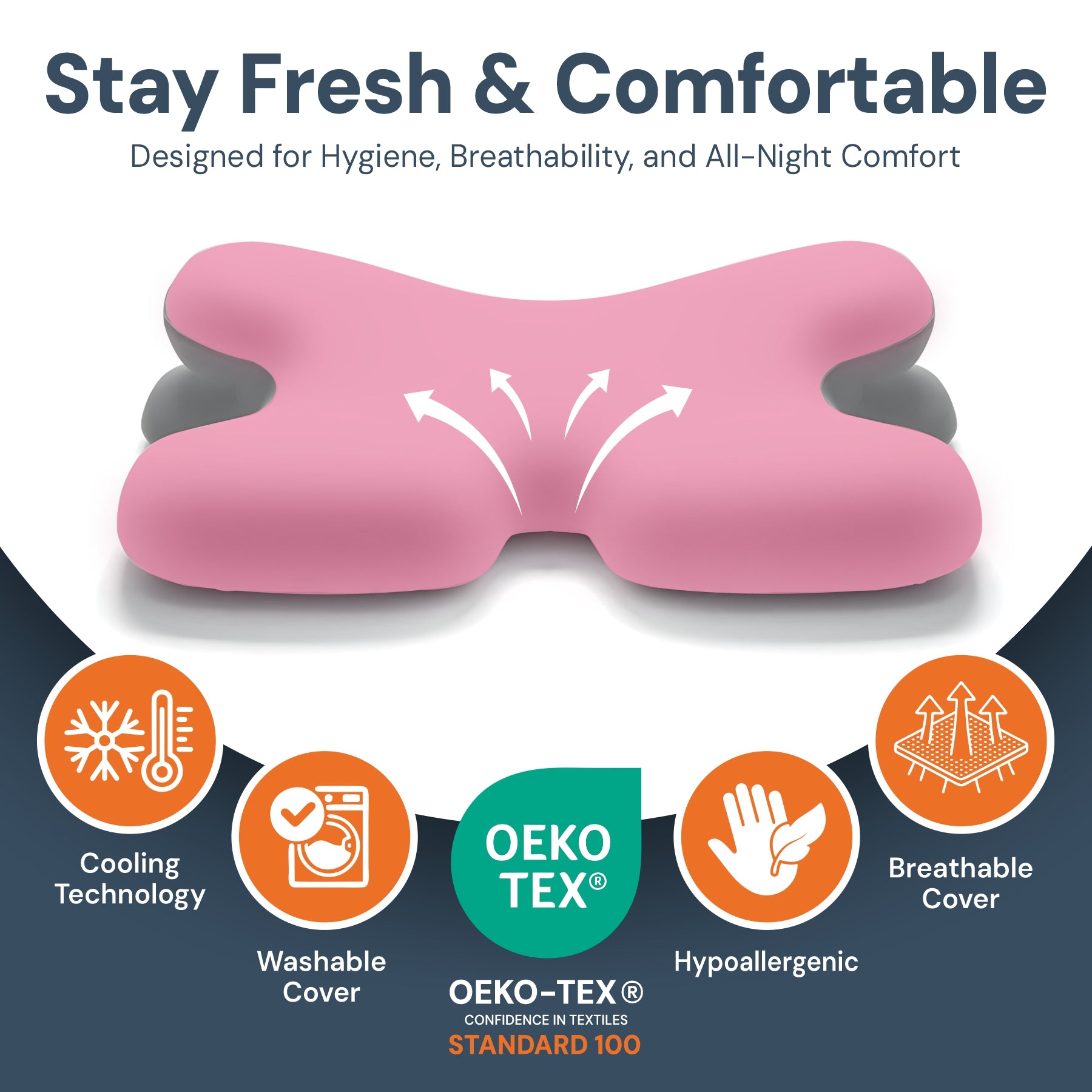 Ergonomic Cervical Pillow - Upgrade Your Sleep