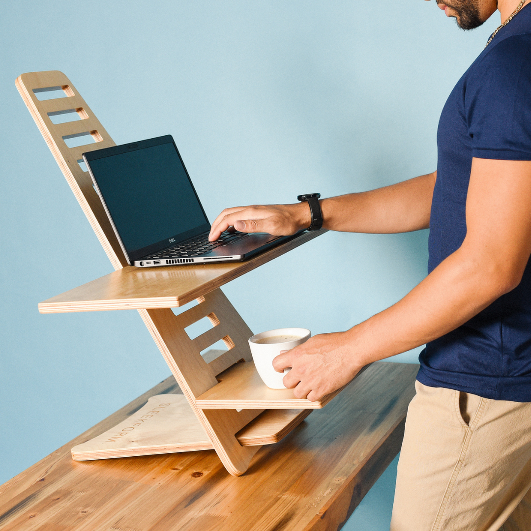 Ergonomic Height Adjustable Portable Standing Desk