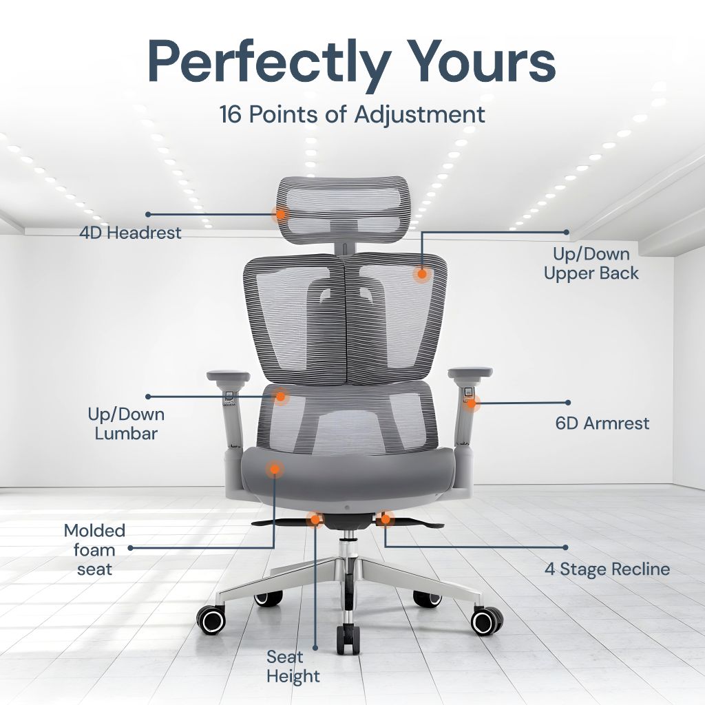 Apex | High-Performance Mesh Desk Chair