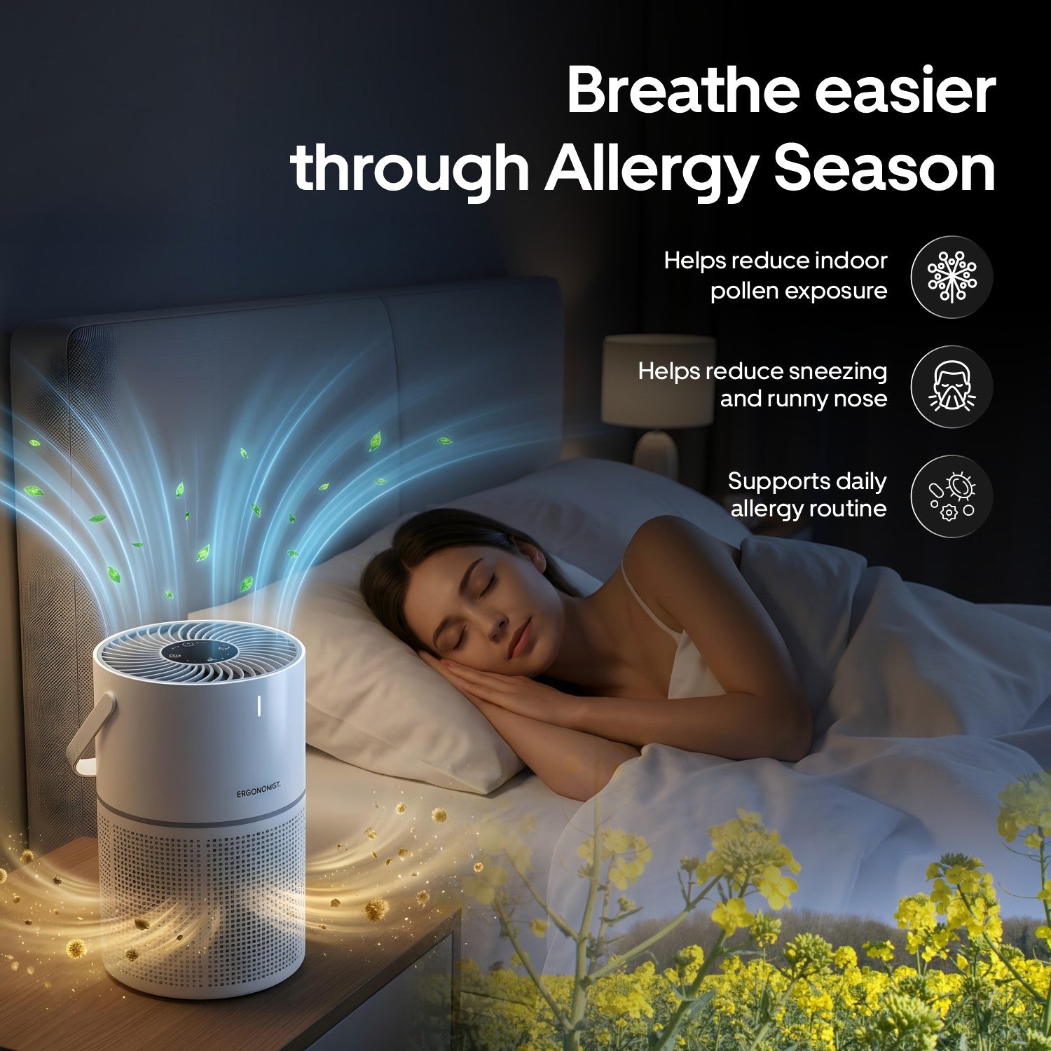 Atmos Air Purifier | HEPA Smart Filter