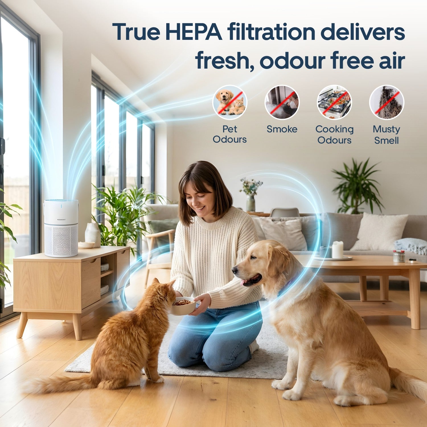Atmos Air Purifier | HEPA Smart Filter