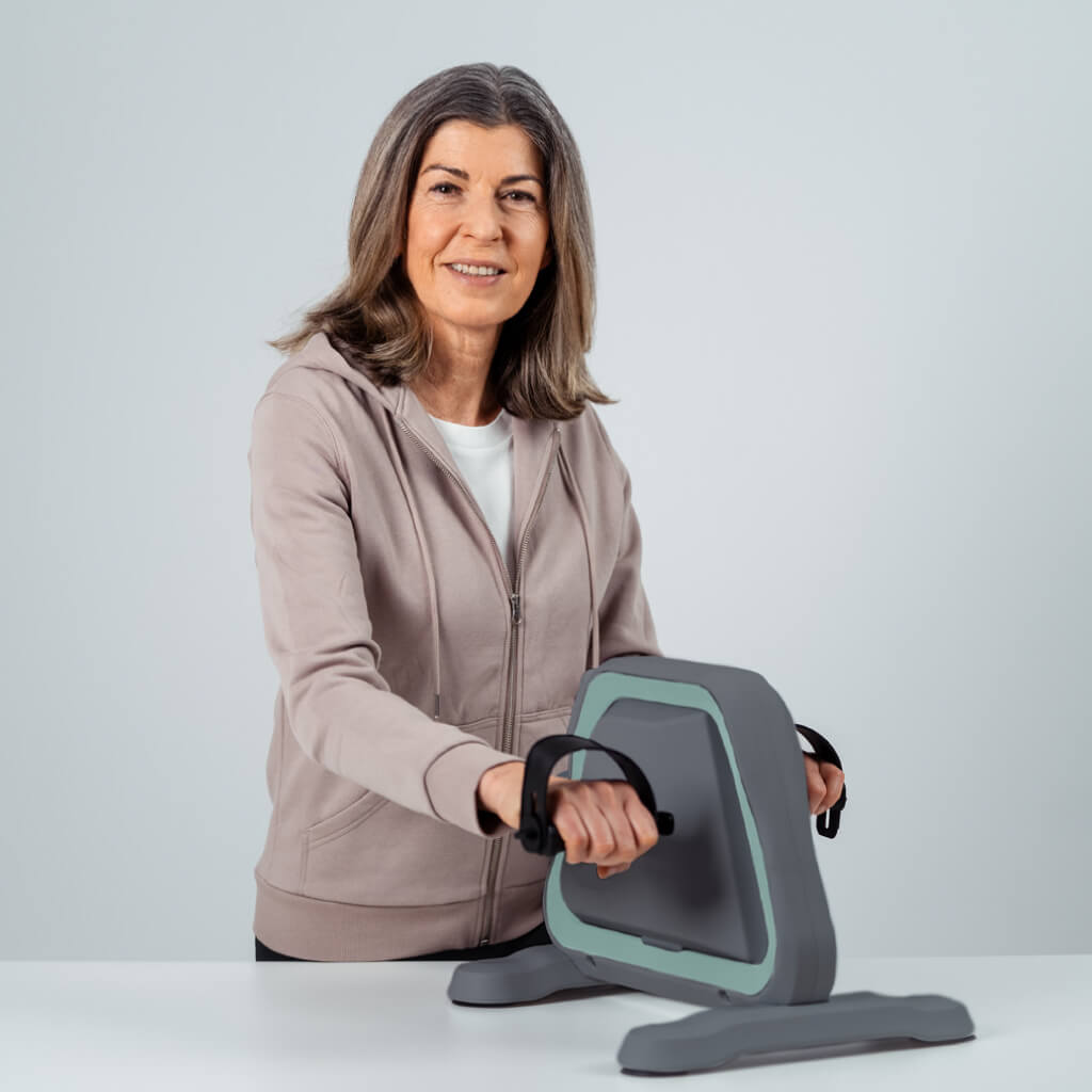 Mini Pedal Exerciser for Arms & Legs – Rehab & Home Fitness