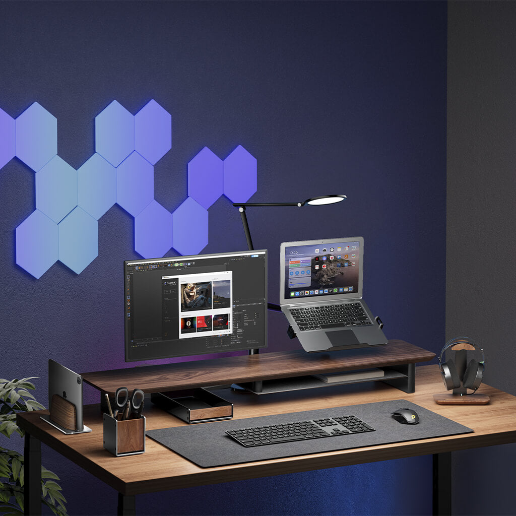 Desk Shelf Monitor Stand – Ergonomic & Organised