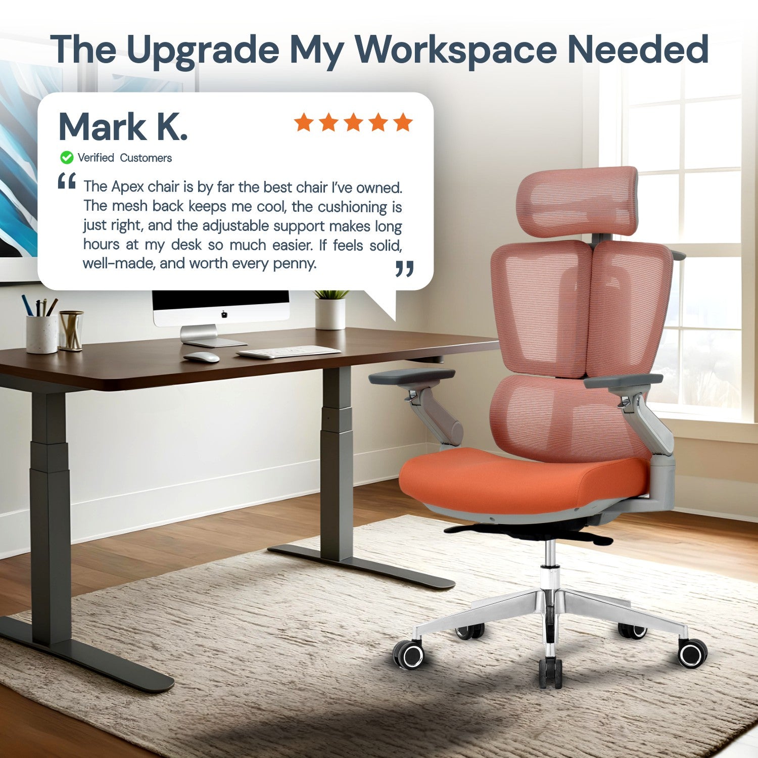 Apex | Elite Mesh Office Chair
