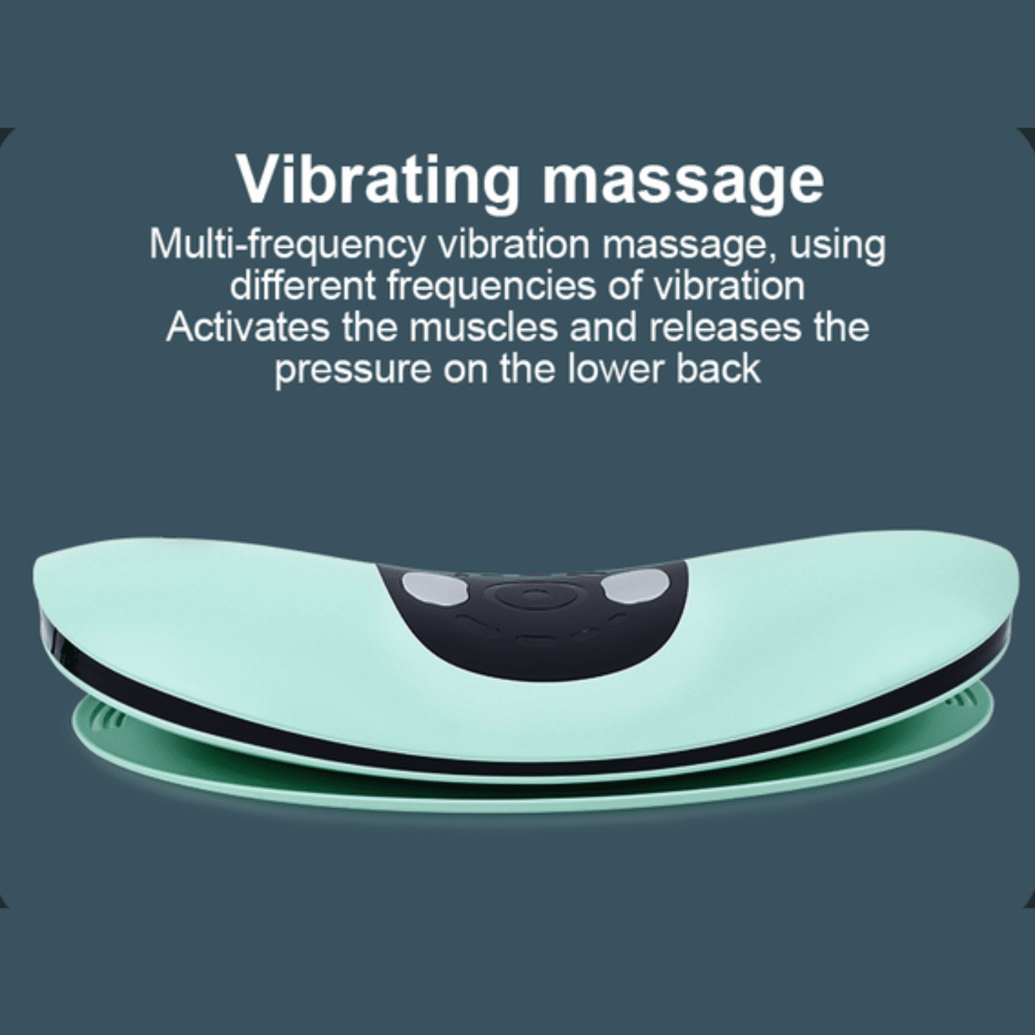 Electric Lower Back Massager - With Heat Function