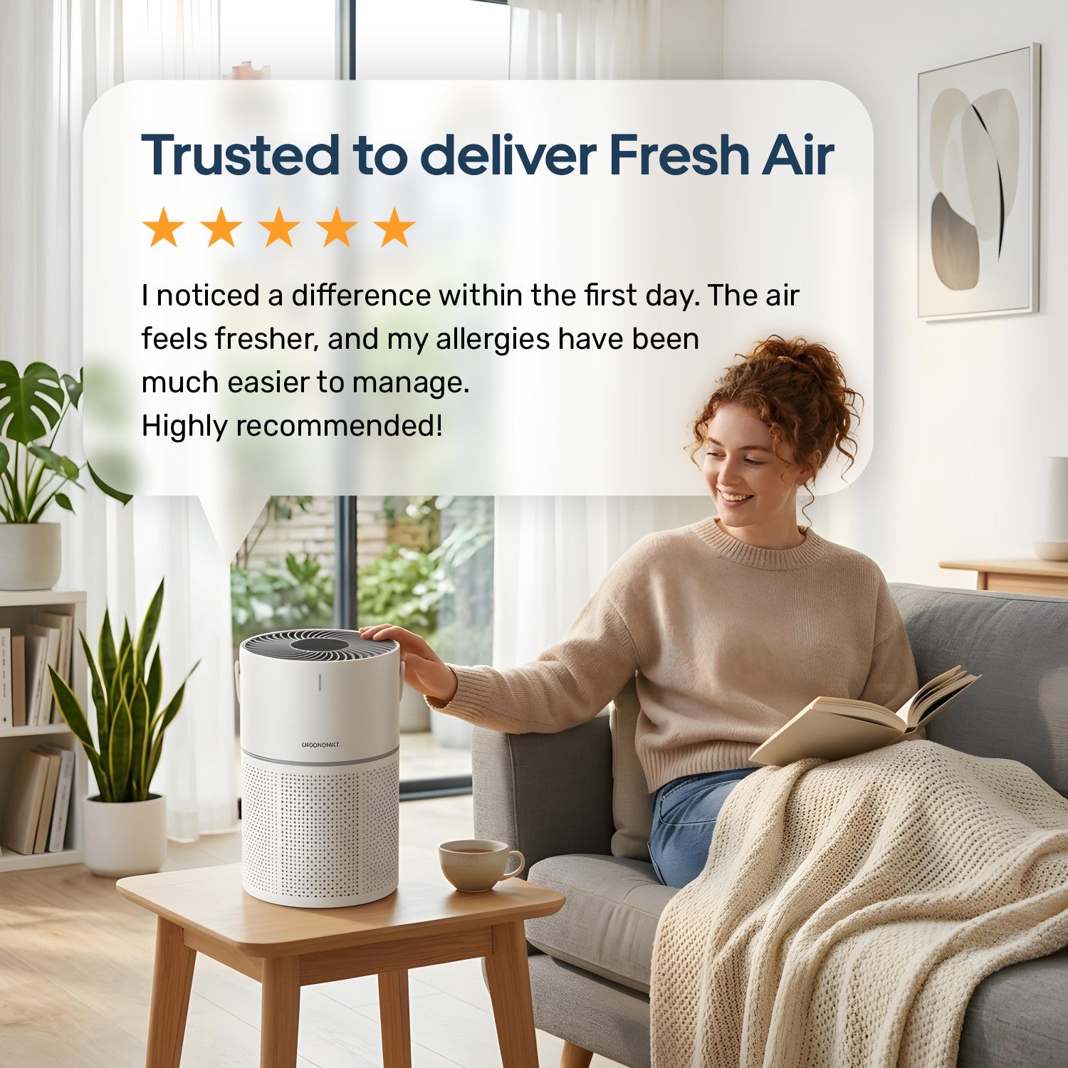 Atmos Air Purifier | HEPA Smart Filter