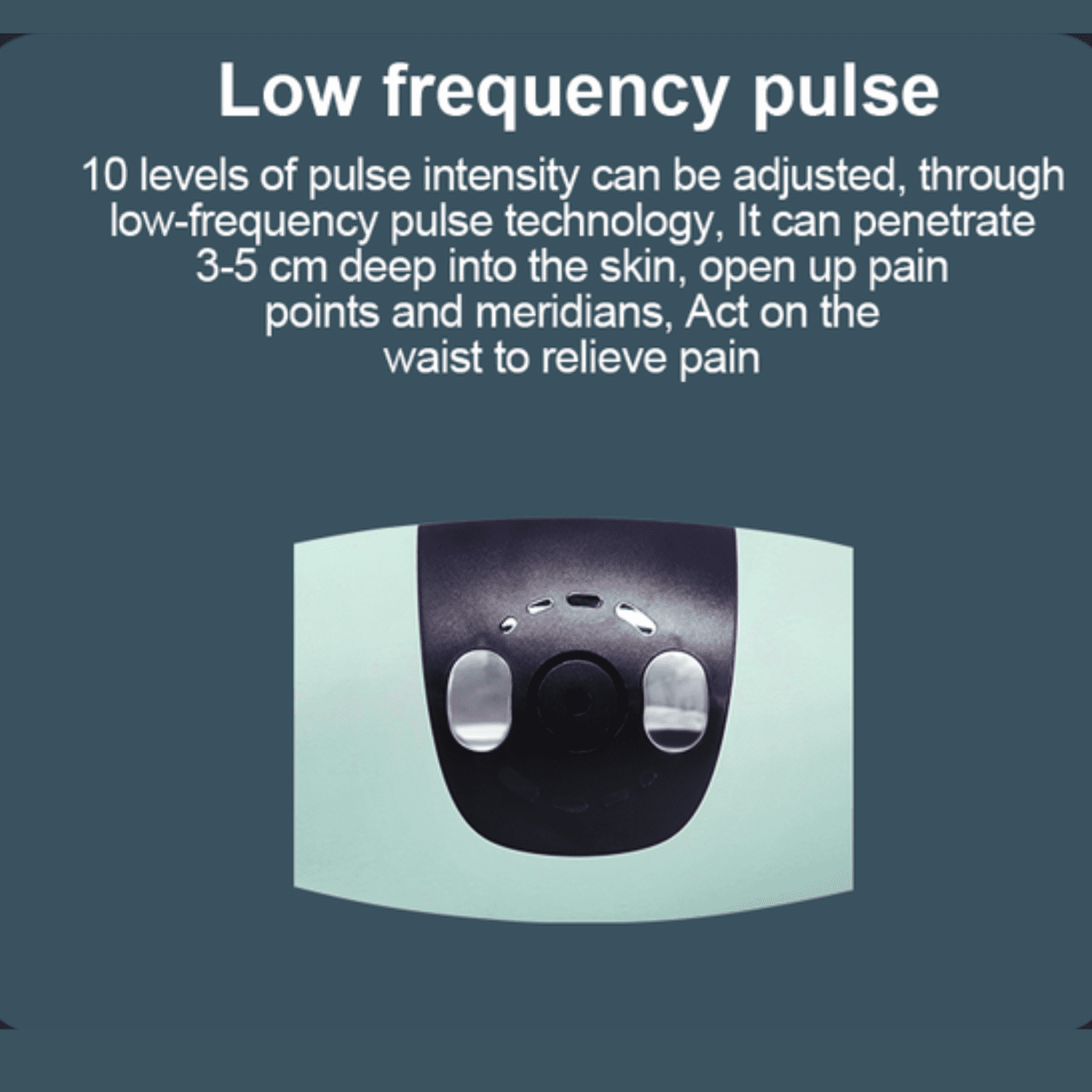 Electric Lower Back Massager - With Heat Function