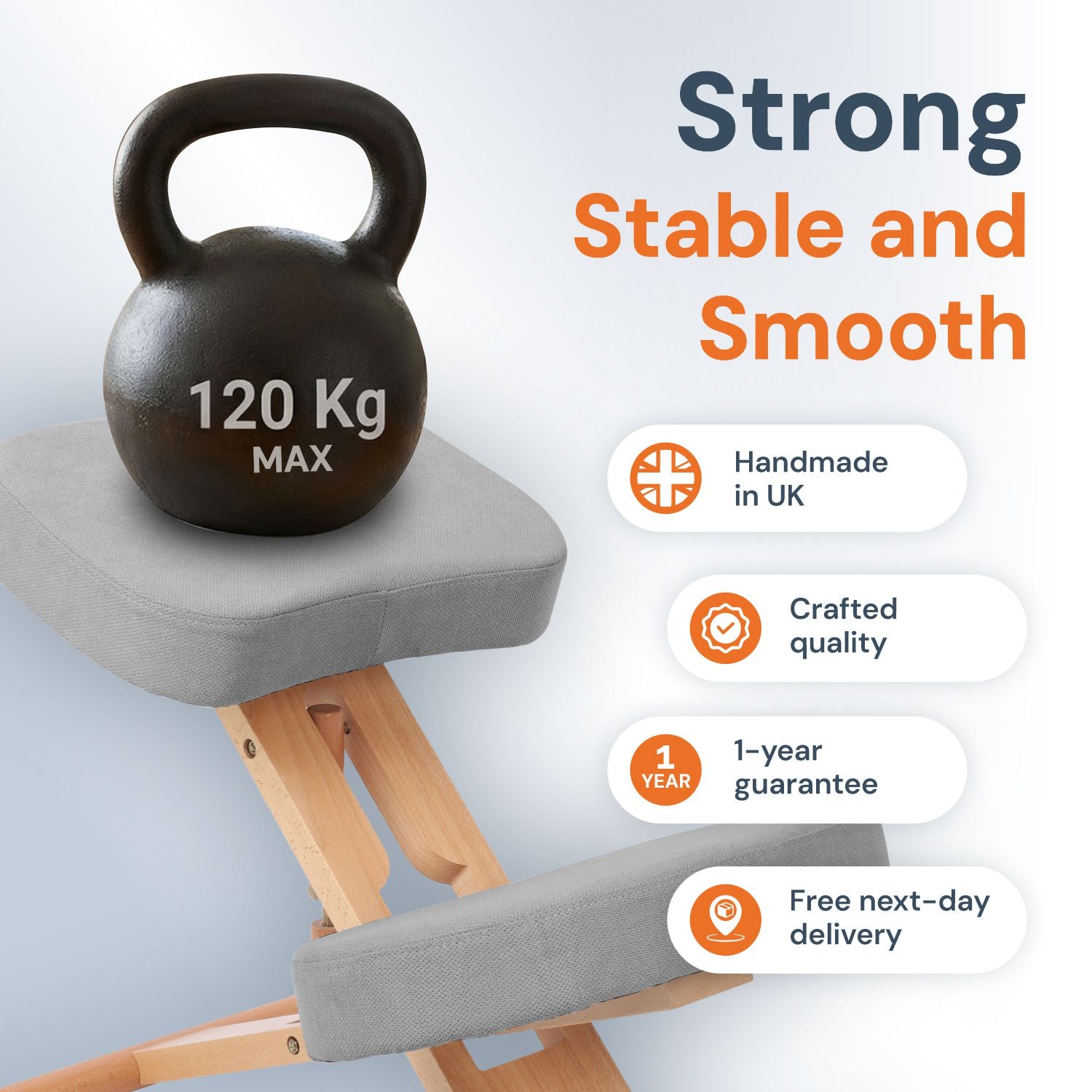 Memory Foam Kneeling Chair | Posture