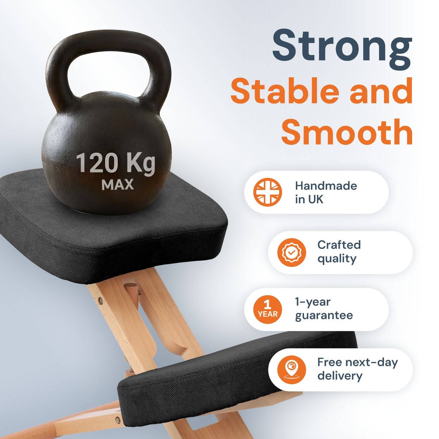 Memory Foam Kneeling Chair | Posture