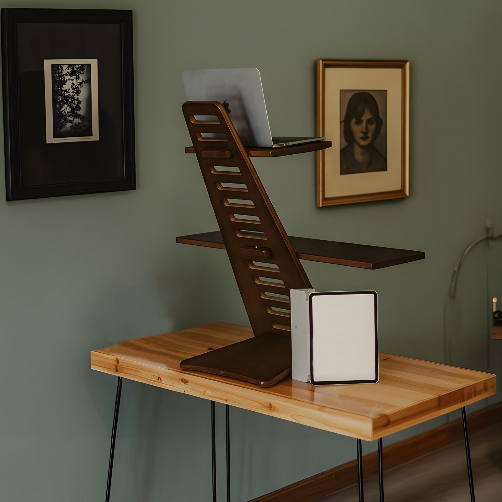 Ergonomic Height Adjustable & Portable Standing Desk
