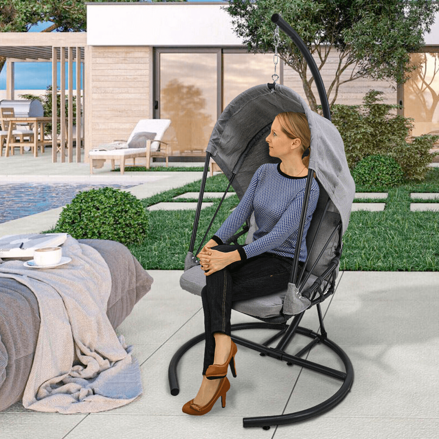 Hanging Egg Chair & Swing