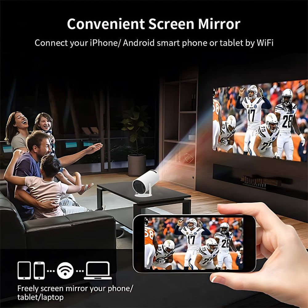 Portable Mini Projector | 4K