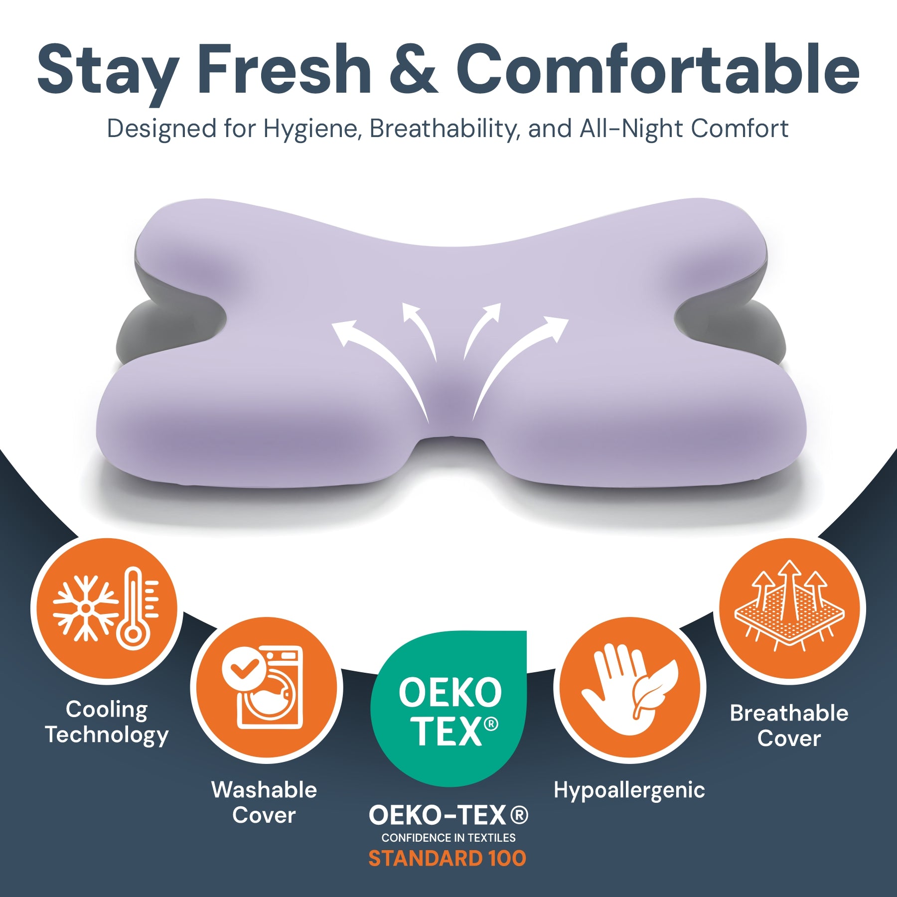 Ergonomic Cervical Pillow - Upgrade Your Sleep