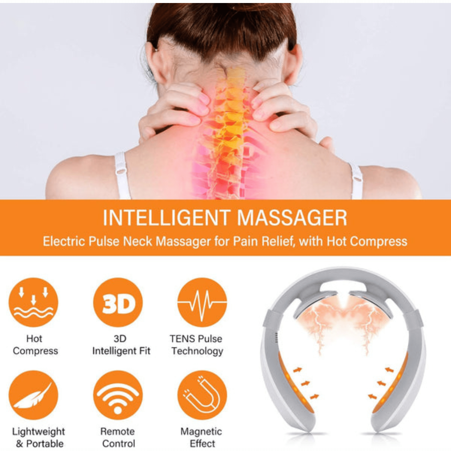 Mini Portable Neck Massager