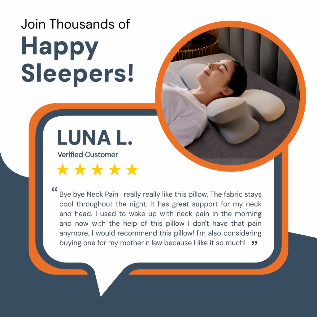 Ergonomic Cervical Pillow - Upgrade Your Sleep