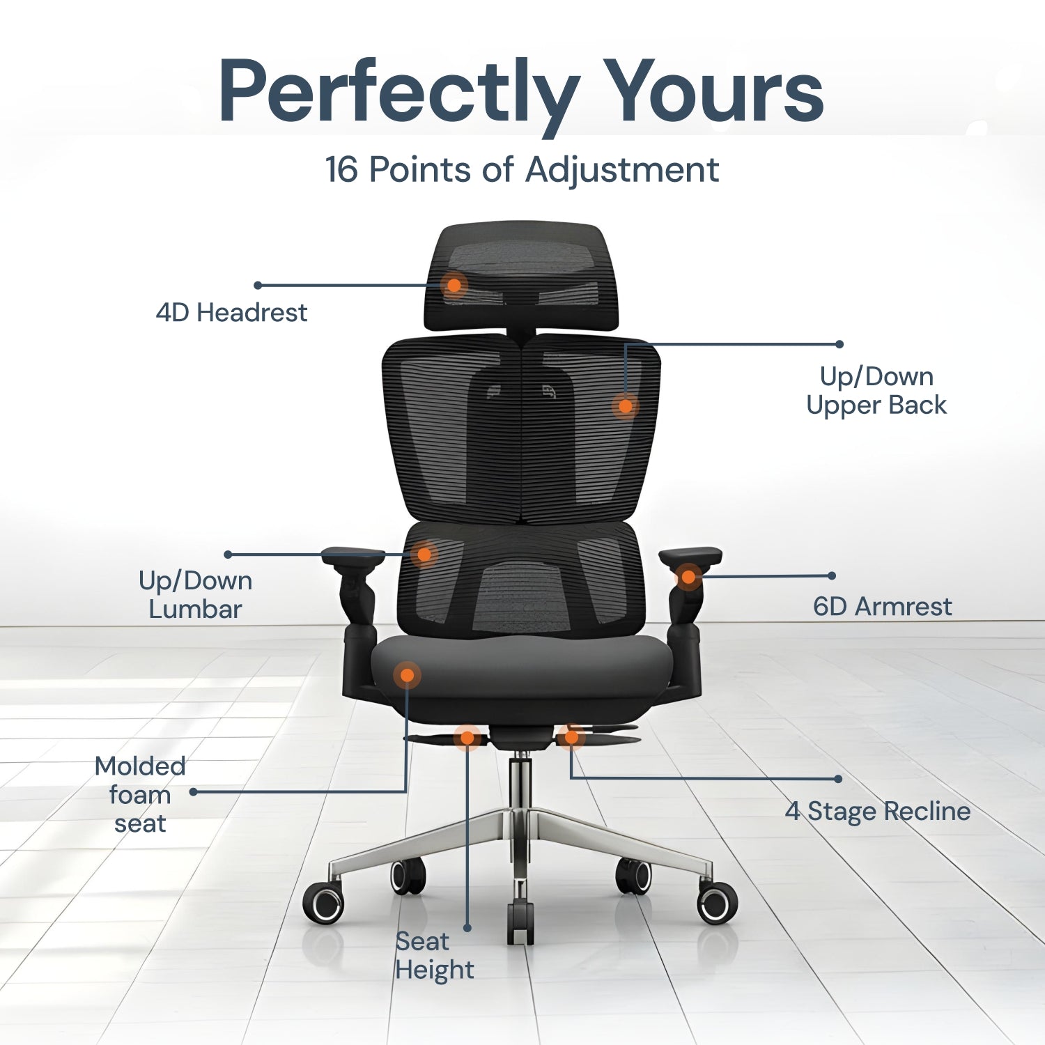 Apex | Elite Mesh Office Chair