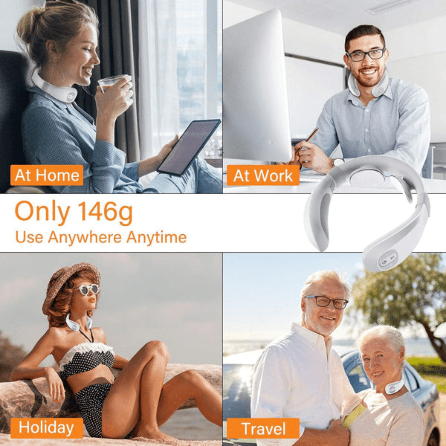 Mini Portable Neck Massager
