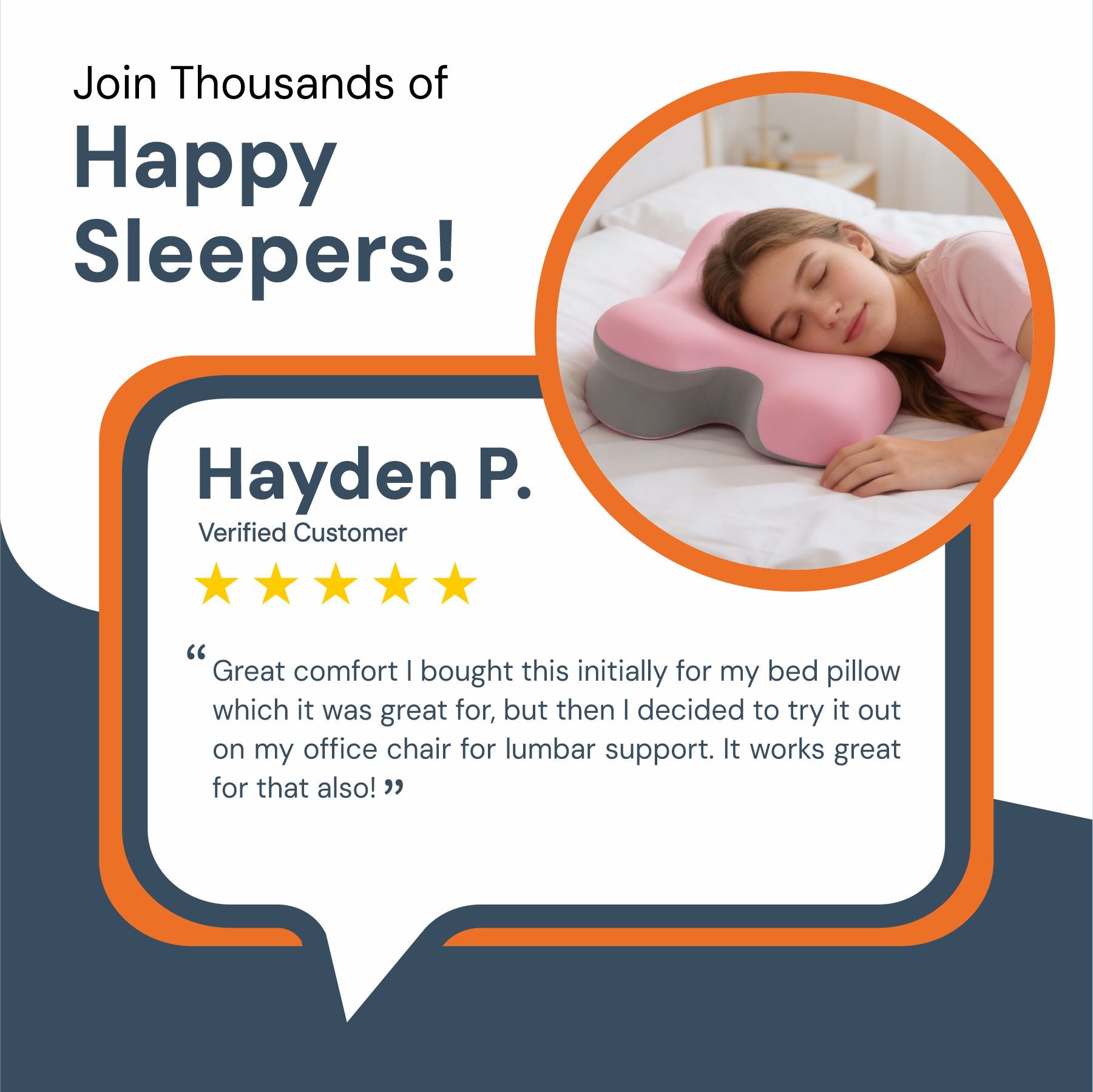 Ergonomic Cervical Pillow - Upgrade Your Sleep