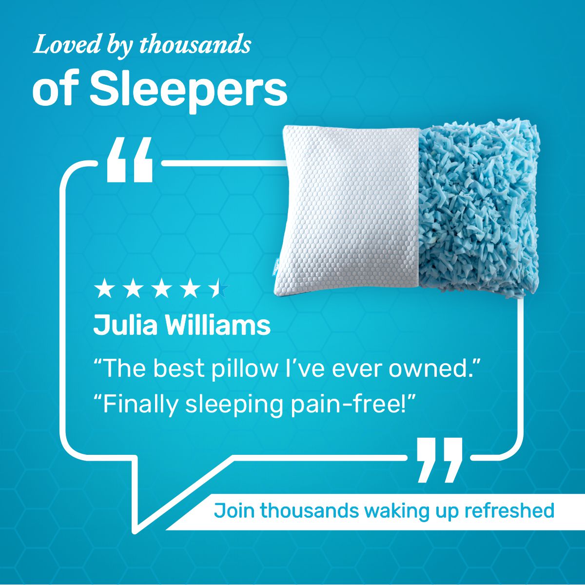 Memory Foam Hybrid Pillow