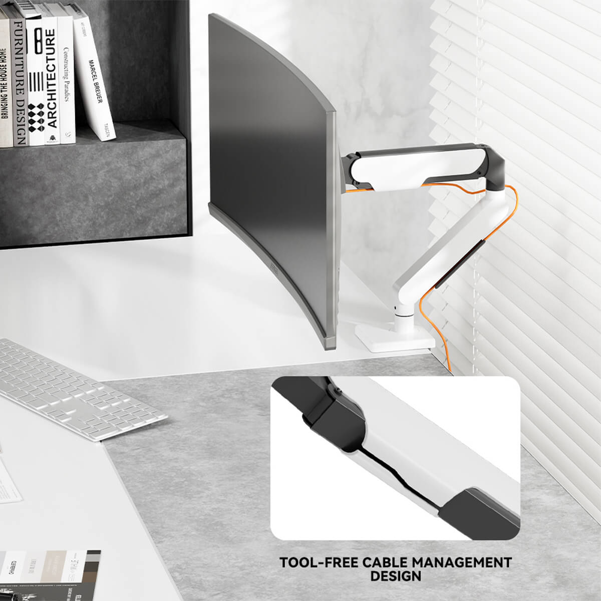 AeroMount | Gas Sprung Monitor Arm