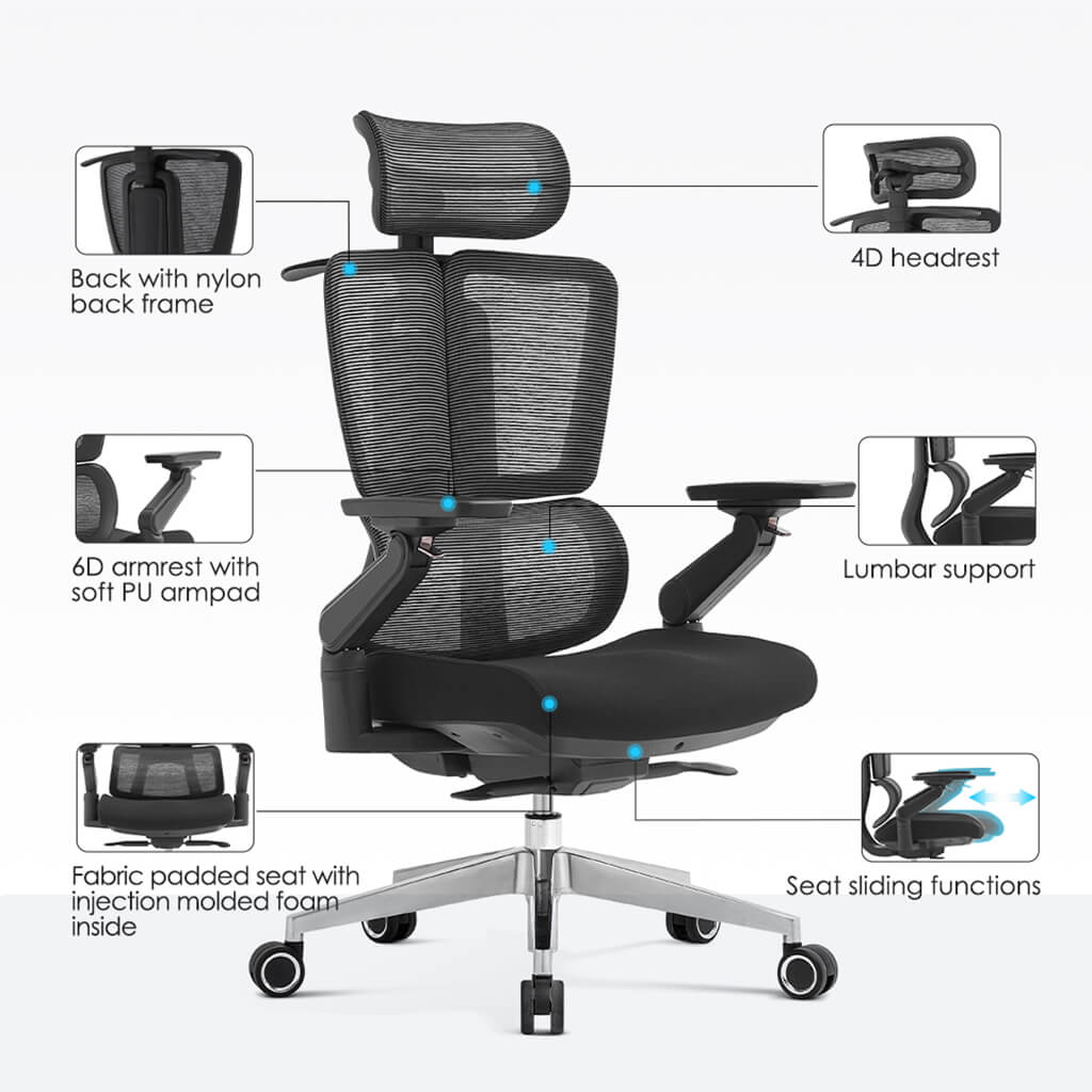 Apex | Elite Mesh Office Chair
