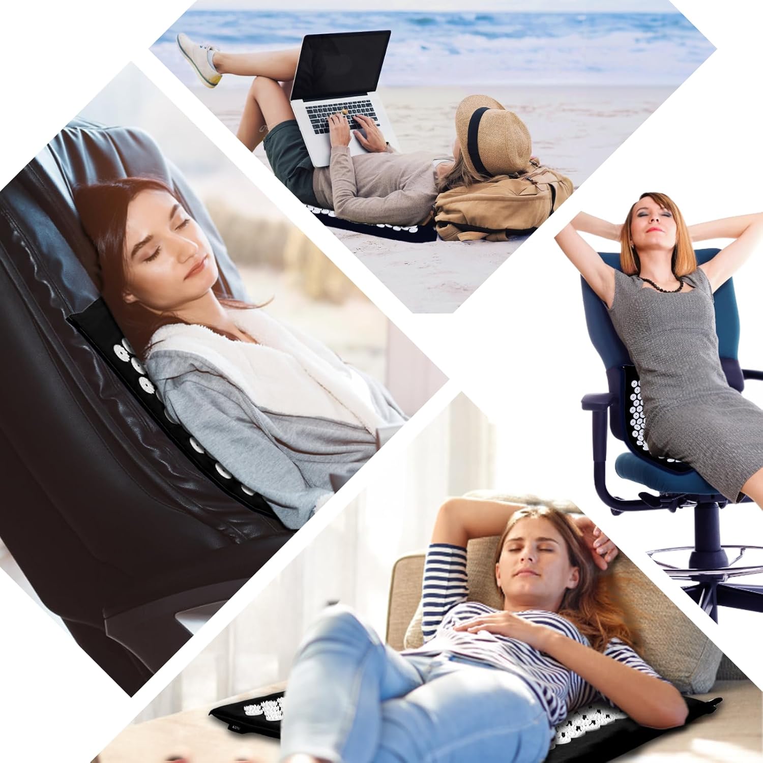 Acupressure Mat & Pillow Set