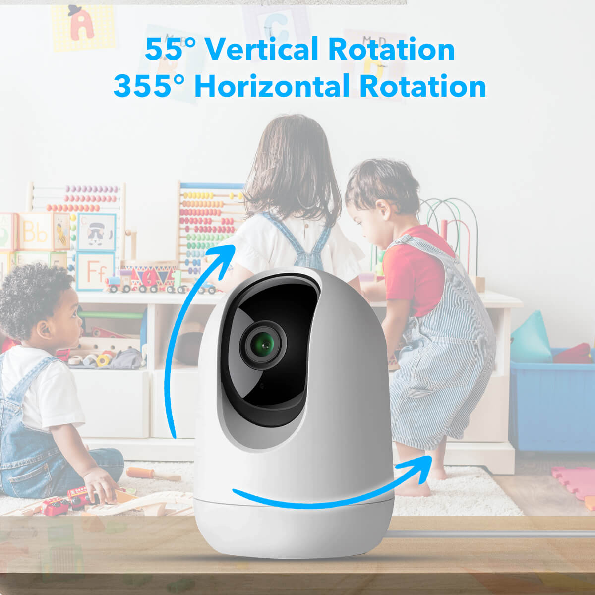 Baby Monitor & Home Security Wifi Camera | Ultra HD