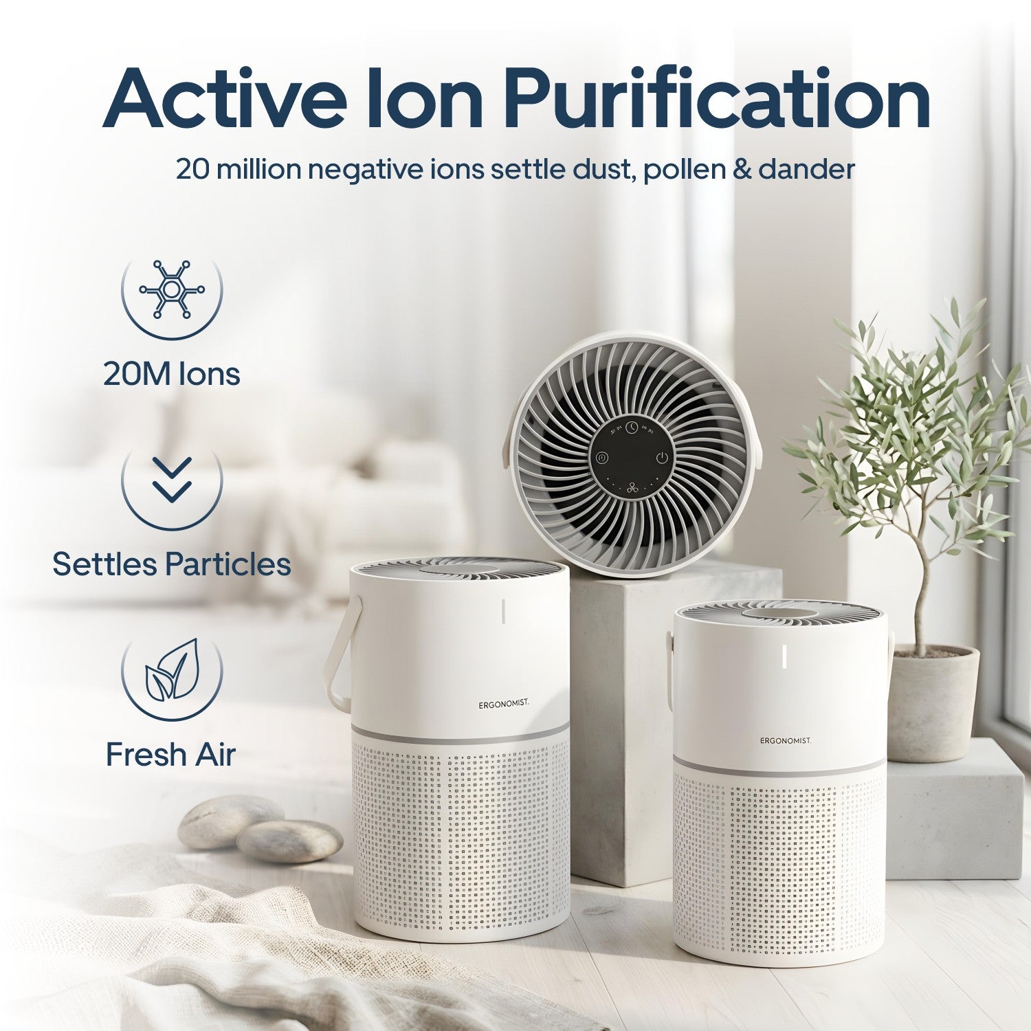 Atmos Air Purifier | HEPA Smart Filter