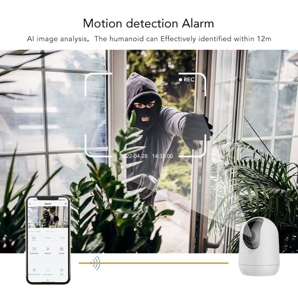 Baby Monitor & Home Security Wifi Camera | Ultra HD