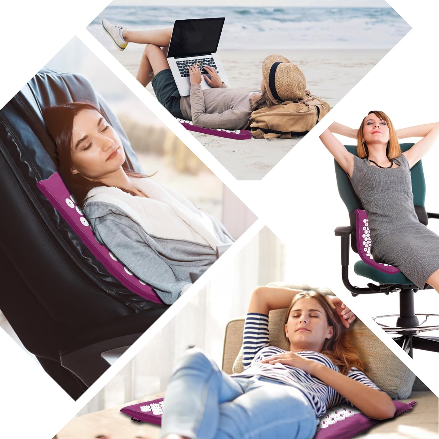 Acupressure Mat & Pillow Set