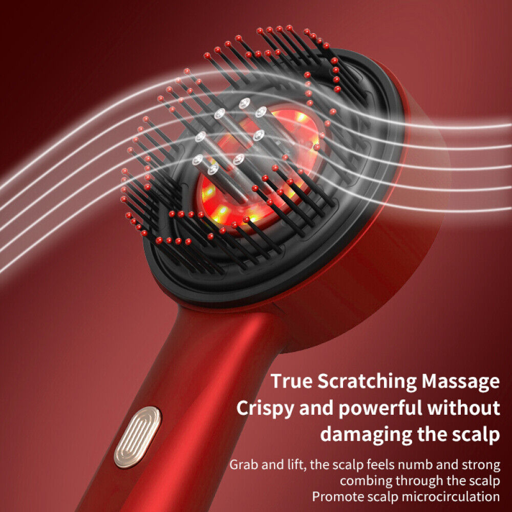 3-in-1 Scalp Massager for Hair Growth & Relaxation