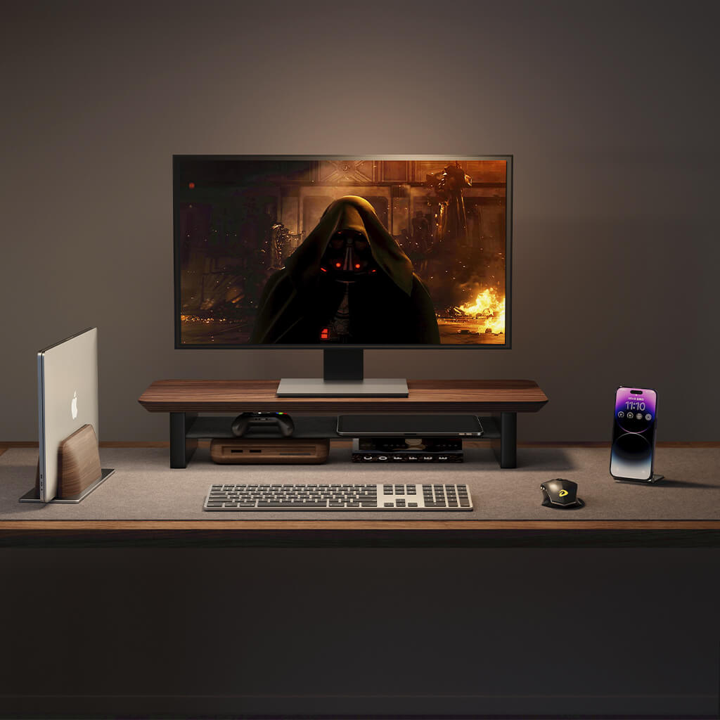 Desk Shelf Monitor Stand – Ergonomic & Organised